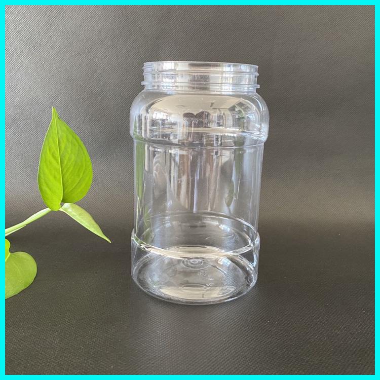 塑料储物罐规格 pet塑料易拉罐 博傲塑料 加工透明食品罐