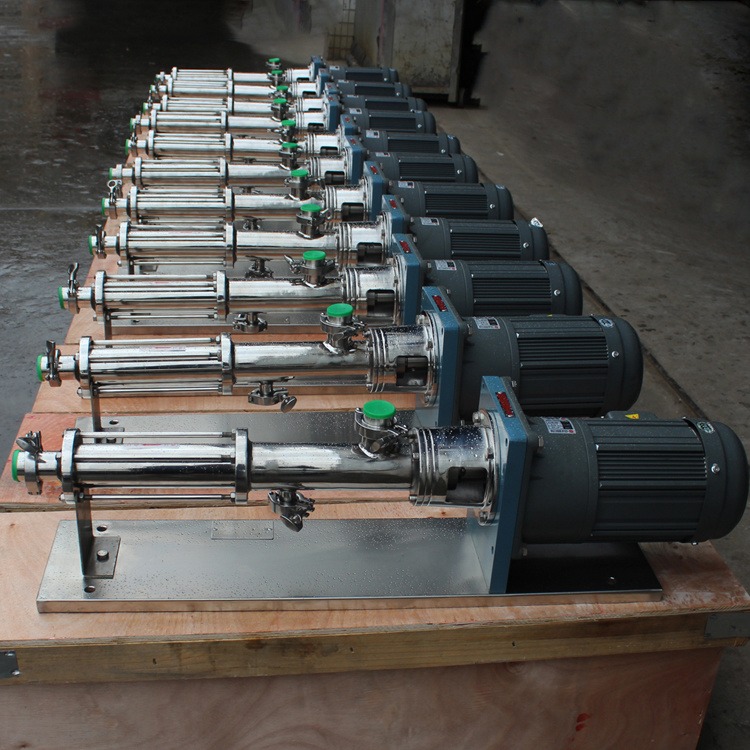 上海诺尼RV12.2小流量变频调速 树脂浆料微型计量螺杆泵 点胶螺杆泵