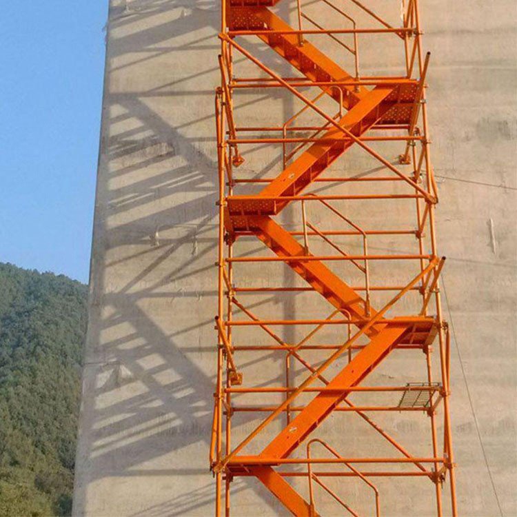 基坑安全爬梯 宇鑫 地铁基坑安全爬梯 门架式安全爬梯