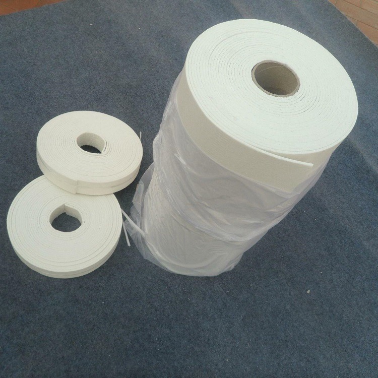 陶瓷纤维纸胶条 2mm硅酸铝纤维条 步步昇密封隔热垫片