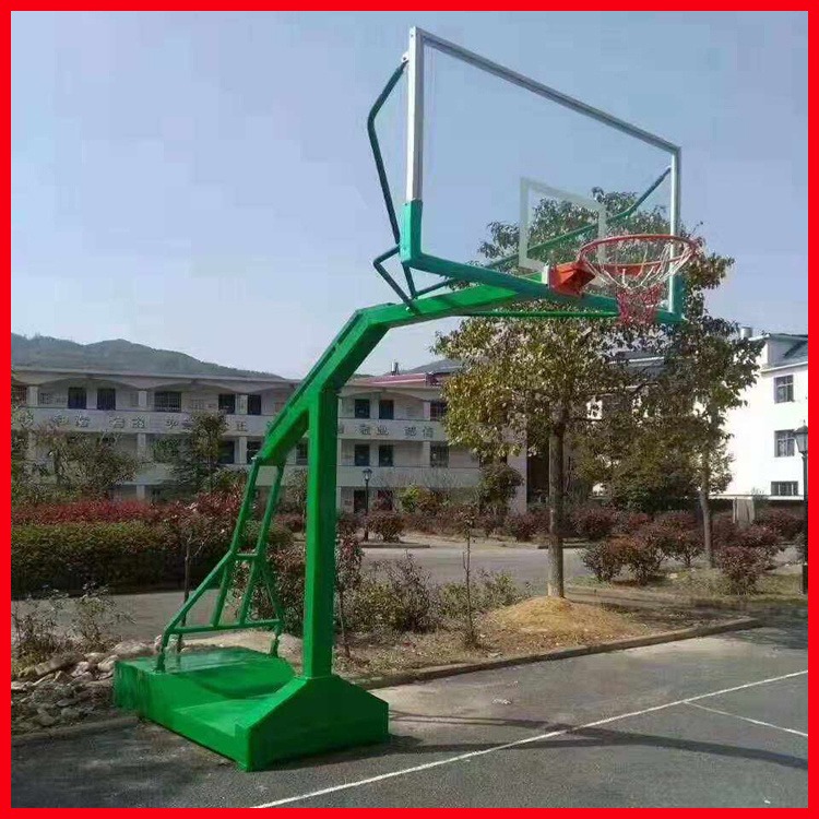 体育馆用电动篮球架 移动箱式篮球架 通奥 平箱底座篮球架