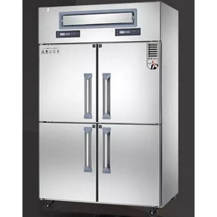 鼎美四门冷冻柜BF4 鼎美商用四门冷冻冰箱 不锈钢单温冷冻柜 商用四门厨房冰箱