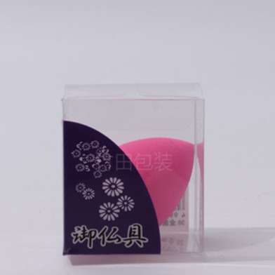 定制塑料折盒pvc盒子美妆蛋包装pet塑料粉扑胶盒pp塑料盒供应沂水图片