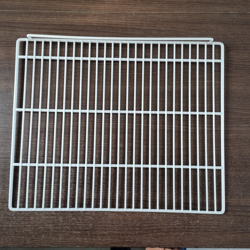 钢丝网架 冷柜不锈钢网架 冰柜白色浸塑置物隔板 蒸烤箱托盘网架