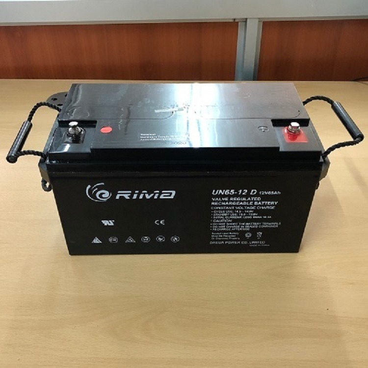 瑞玛RIMA蓄电池12V65AH 铅酸电池UN65-12 免维护储能型 消防直流屏 ups应急电源 价格