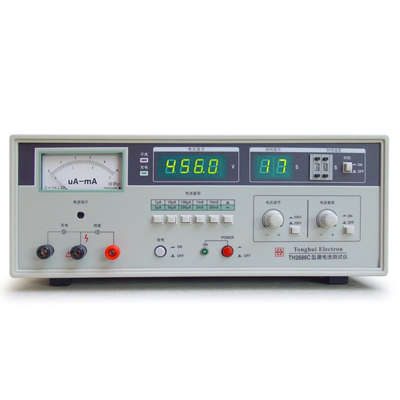 常州同惠漏电流测量仪 TH2686C电解电容测试仪图片