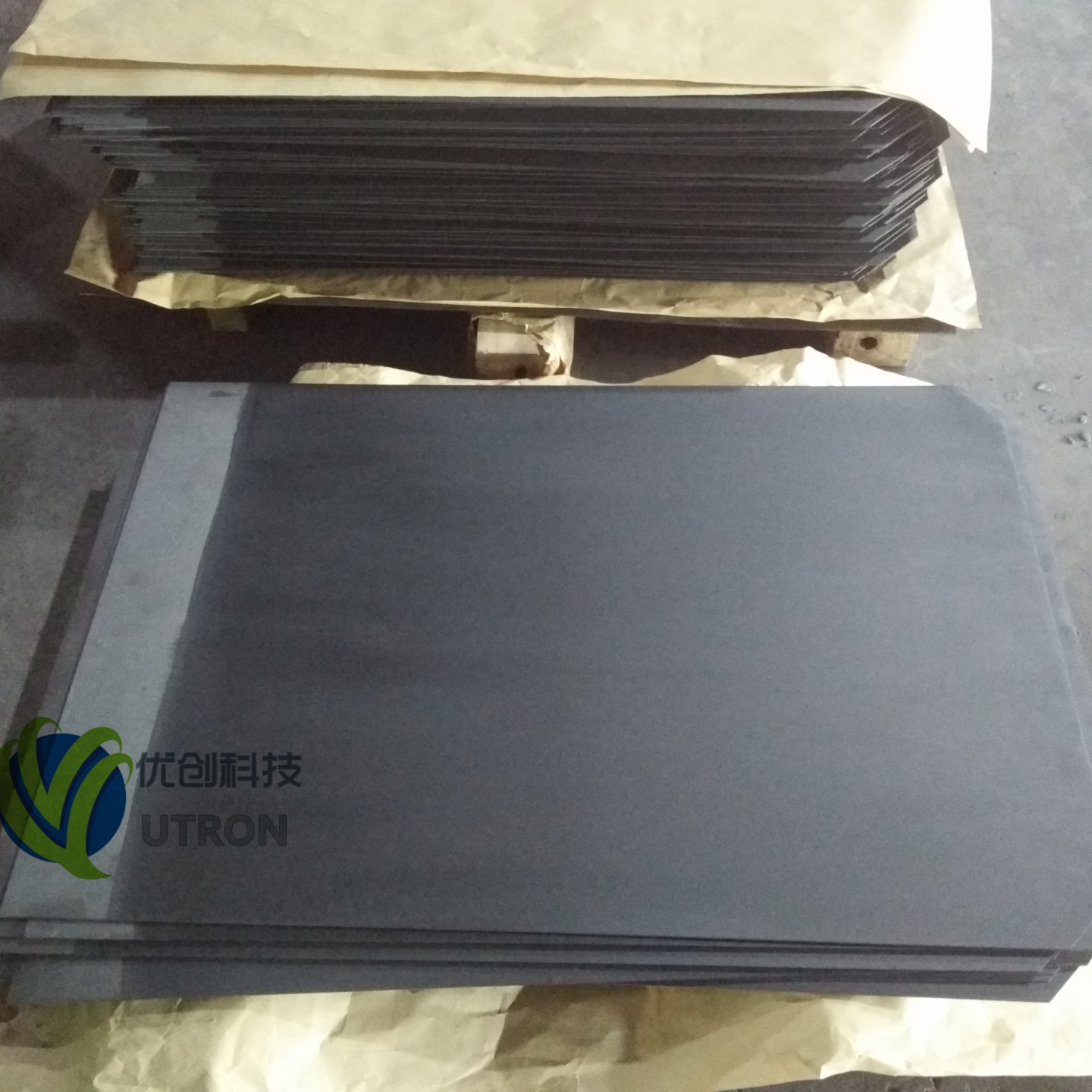 铜离子回收用钛阳极板-电解提取金属用涂层阳极板 钛镀钌铱阳极板图片