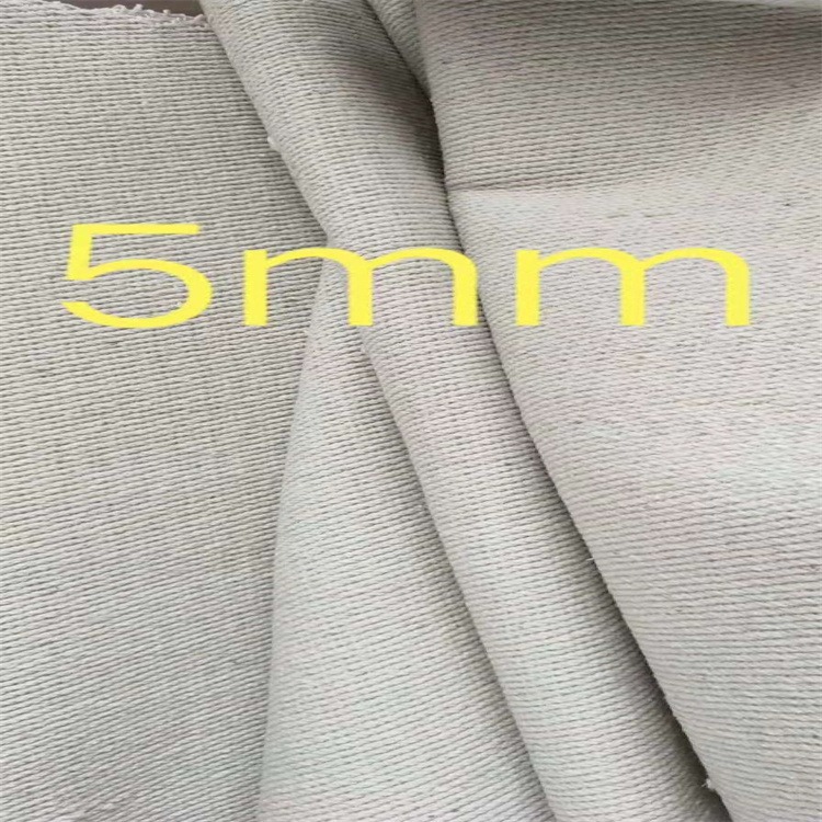 惠东防火布厂家 5mm硅酸铝阻燃布定制 耐高温陶瓷纤维布价格