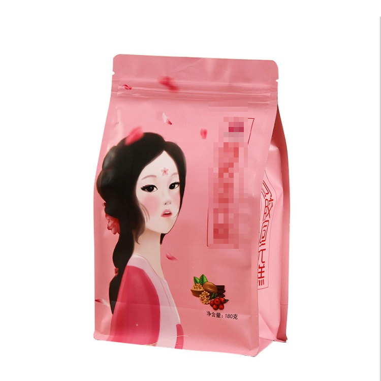 自立塑料铝箔袋自立自封茶叶饮料袋休闲零食密封袋食品包装袋定制