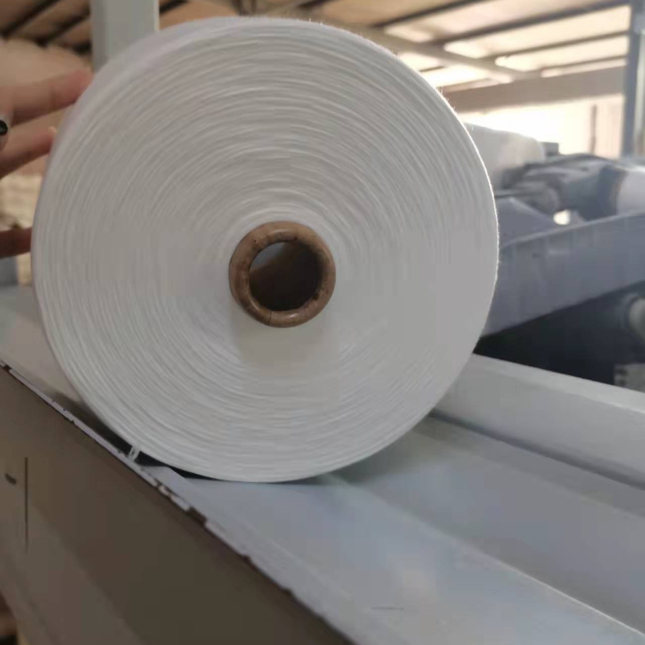 涡流纺大化涤纶纱针织机织用纱厂家