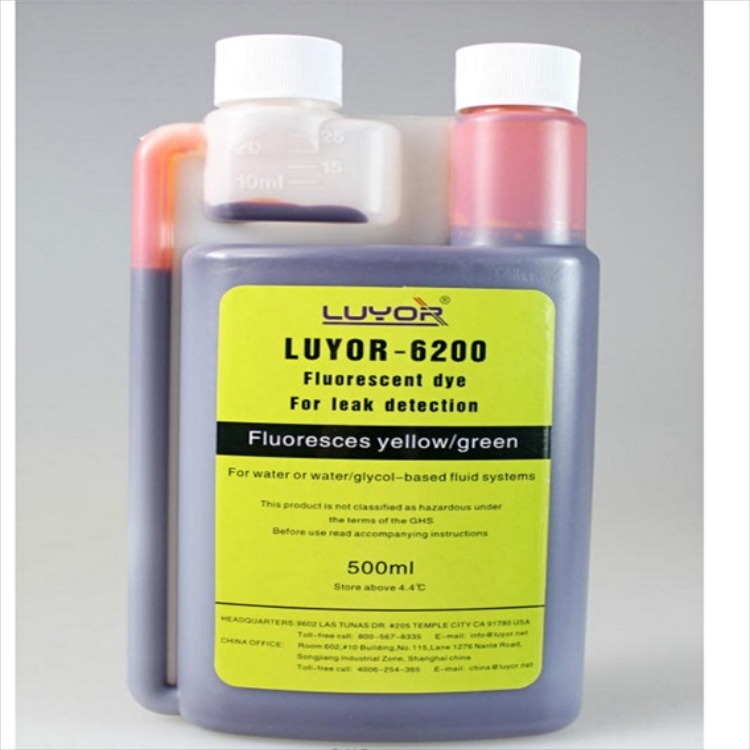 荧光示踪剂 荧光剂 水性检漏剂 LUYOR-6200-01000 美国路阳