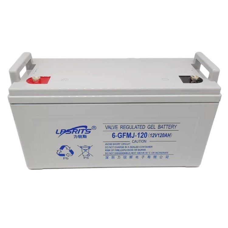 力锐斯蓄电池6-GFMJ-120 12V120AH直流屏 高低压配电柜 UPS/EPS电源图片