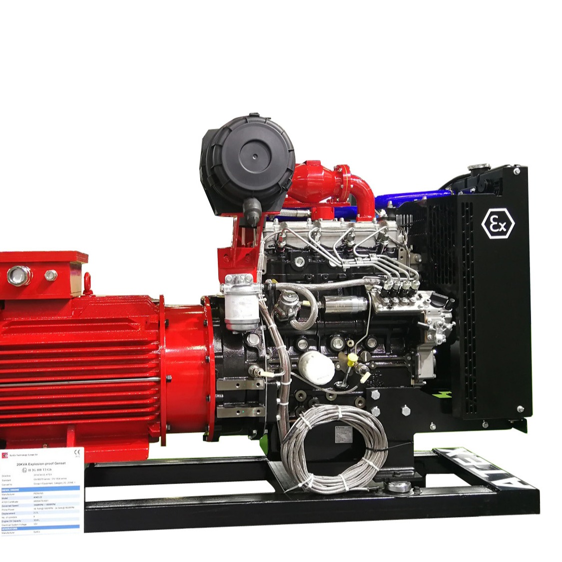 上柴新动力3Z1.1-G41国4四排放15KW柴油发电机组