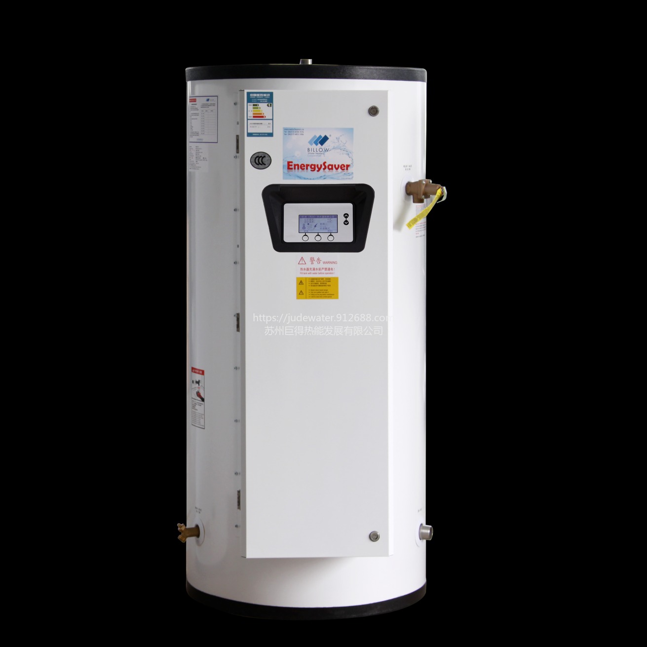 苏州巨浪巨得智能型商用电热水炉 BSE-80-90 容积300L 功率90KW 1.1MPa 3C认证 1级能效