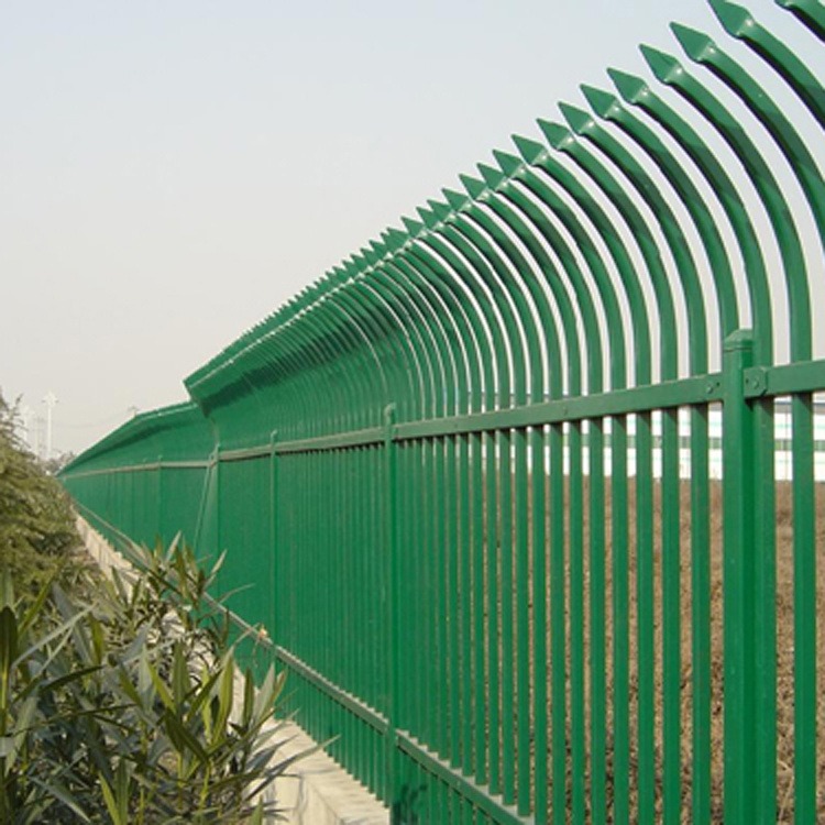 农村庭院新型锌钢护栏 住宅学校防护栏 铁艺铸铁护栏围栏 满星丝网