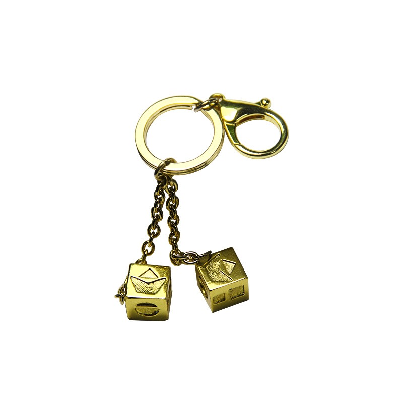 工厂定制金属钥匙扣嘟美娜挂饰烤漆钥匙扣创意礼品钥匙挂件