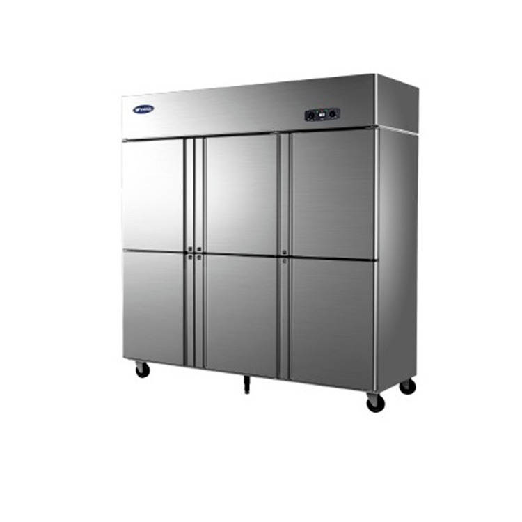 银都商用冰箱 BBL0562六门双机双温冰箱 标准款冷藏冷冻冰箱