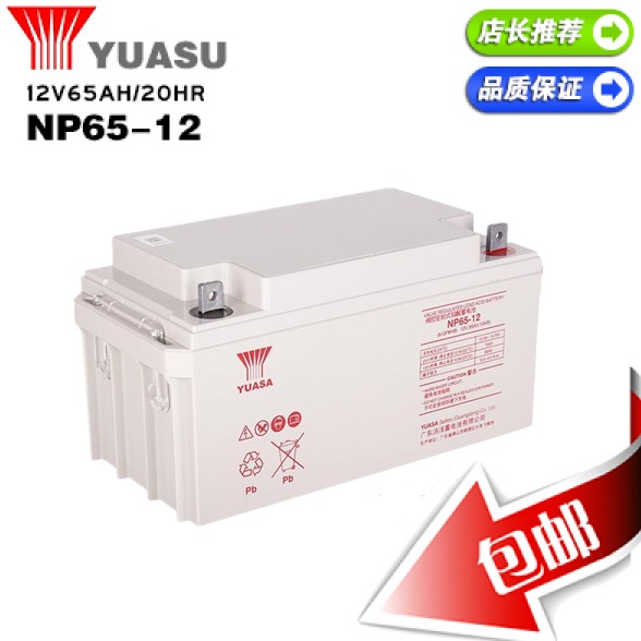 广东汤浅蓄电池NP65-12 12V65AH UPS备用电源专用