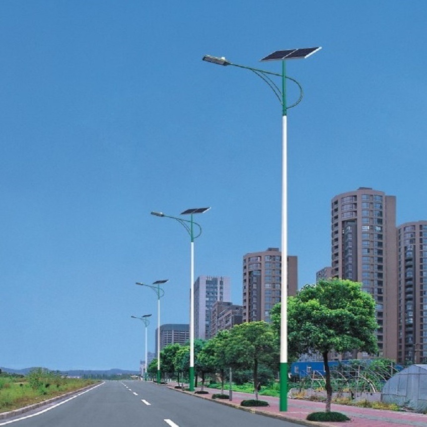 LED户外灯具  公路市政6米路灯杆 太阳能led厂家批发图片