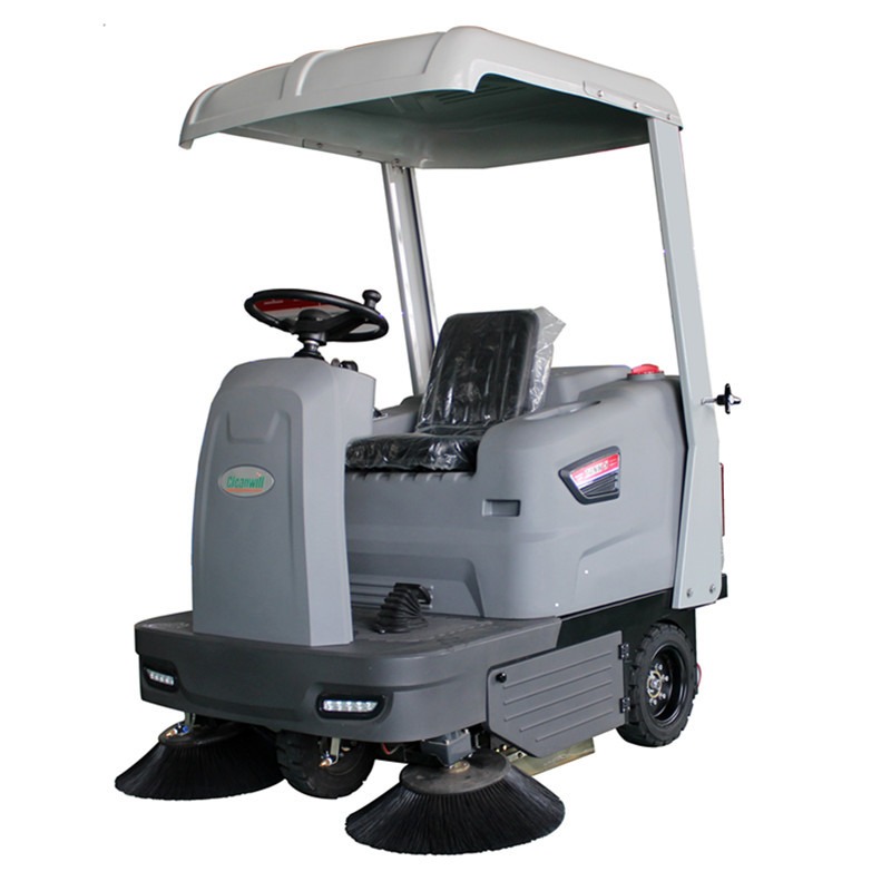 室外驾驶式扫地机 小巧易驾驶 免维护电池 强力控尘扫地车   cleanwill/克力威TANK5DP