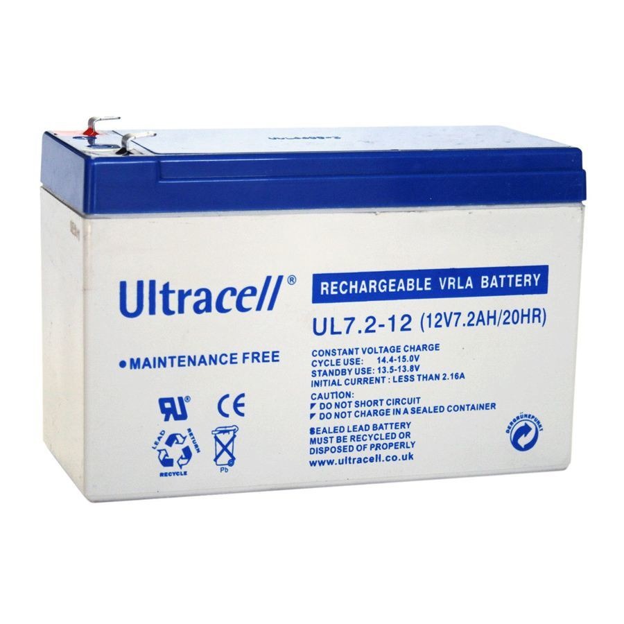 UItracell蓄电池UL7.2-12进口电池12V7.2AH/20HR UPS/EPS后备电池