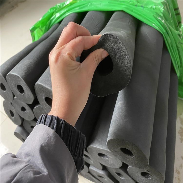 现货供应橡塑管 橡塑保温管 空调橡塑管 橡塑海绵保温管壳 保冷橡塑管图片