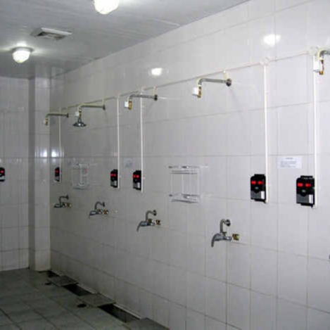 浴室刷卡节水器,刷卡淋浴器,IC卡澡堂水控器
