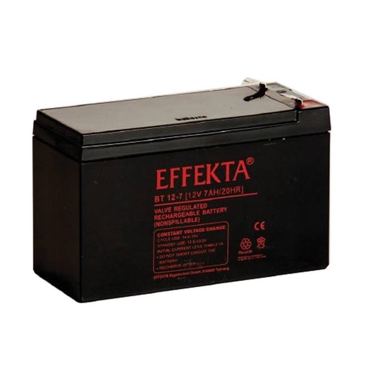 EFFEKTA蓄电池BT12-7 12V7AH/20HR德国进口电池
