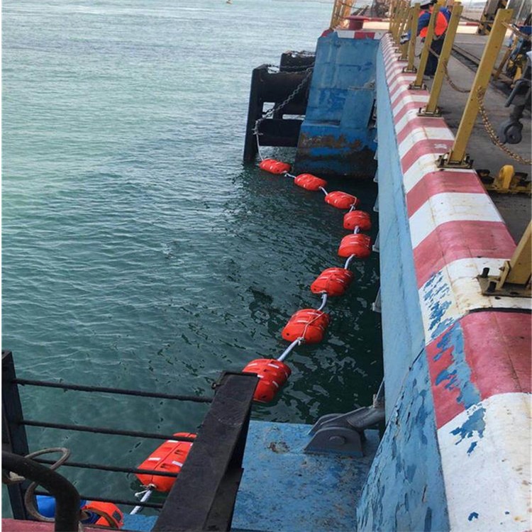 8寸塑胶管道浮筒随州江面抽沙船配套浮体供应厂家