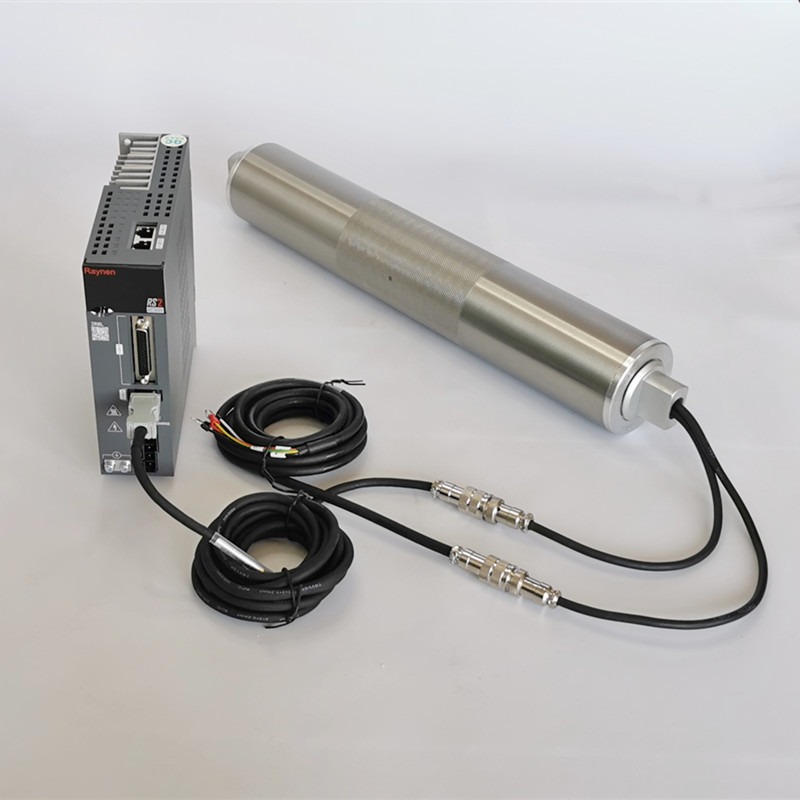 格瓦GWD交流伺服电动滚筒自动化物流输送机用400W伺服滚筒电机DM82-5-200非标定制