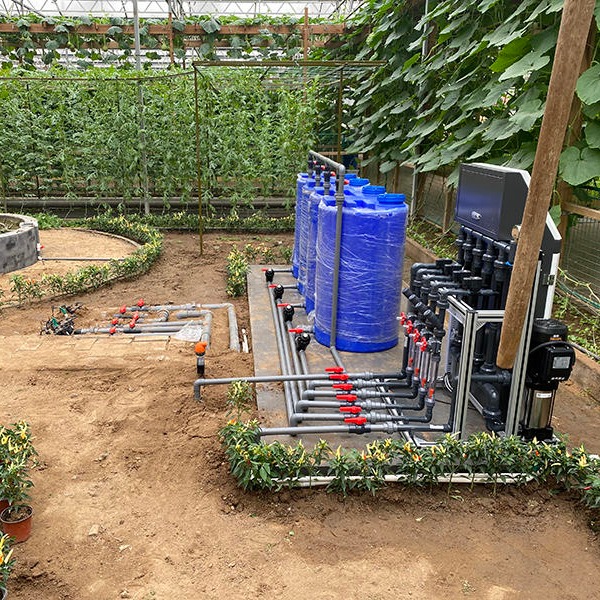 智慧农业节水灌溉工具 圣大节水灌溉施肥一体化设备 水肥一休机SD-ZNX-E 可监测环境温度湿度土壤肥力 精准配肥