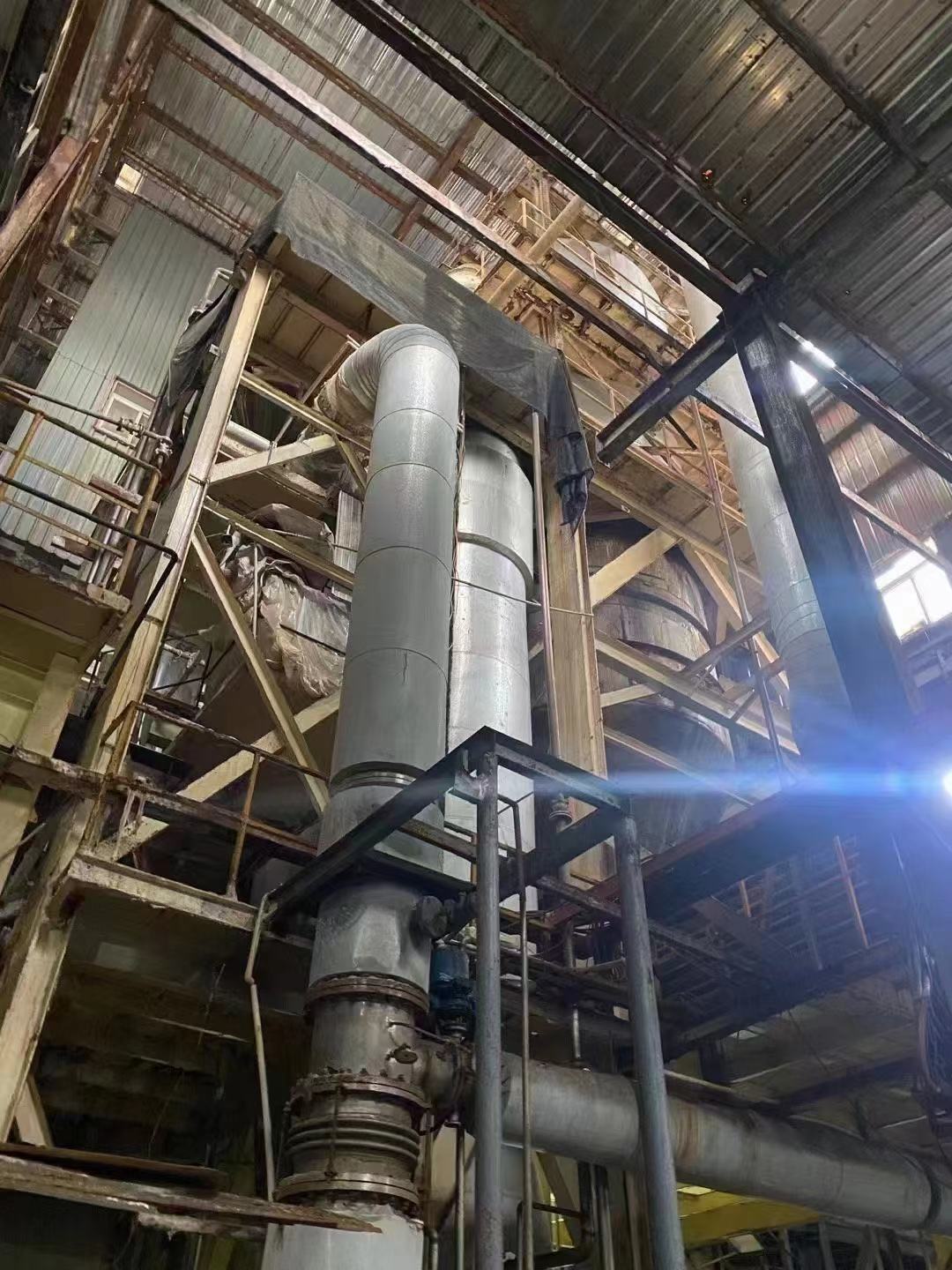钛材蒸发器  二手强制循环蒸发器  二手3效五吨蒸发器 型号大全