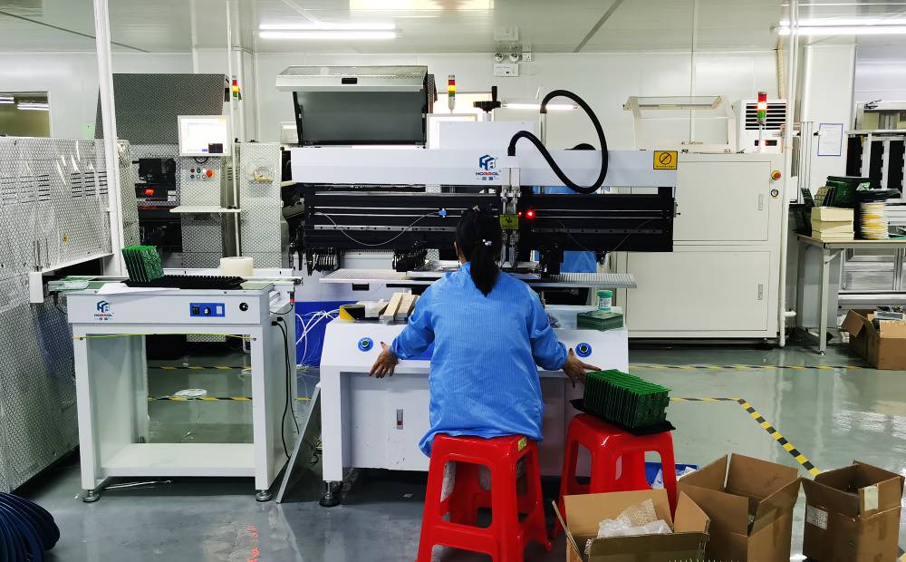 合瑞科技半自动锡膏印刷机厂家红胶刮锡膏机批发标准硅脂印刷机