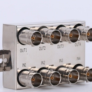 威联创供应多头光端机连接器 DB25P-8G光端适配器配件 4进4出