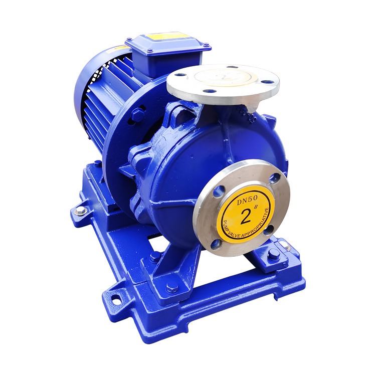 工业供水管道离心泵 IHW125-160A 上海希伦厂家 不锈钢化工泵 单极单吸式卧式循环泵