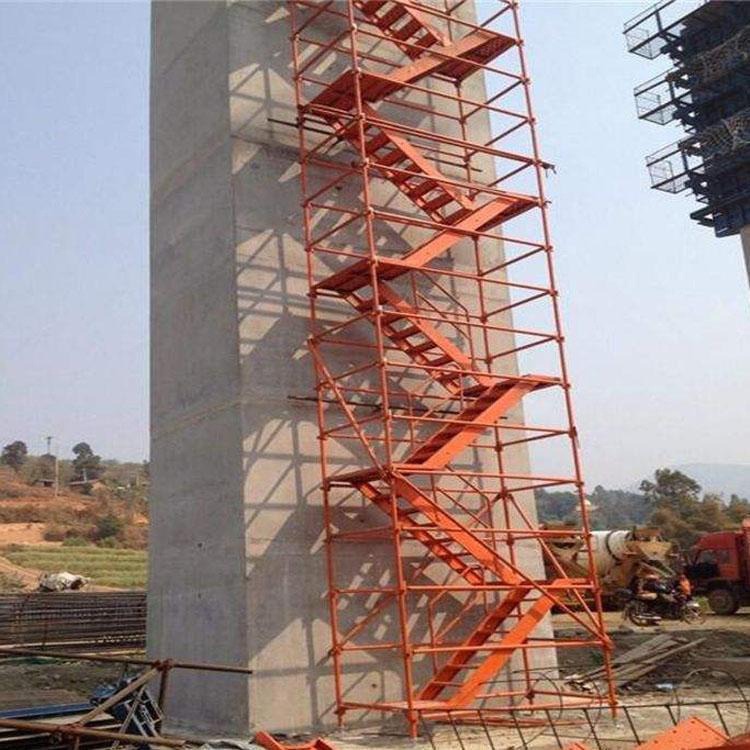 基坑施工安全爬梯 宇鑫 桥梁建筑建材 安全爬梯图片