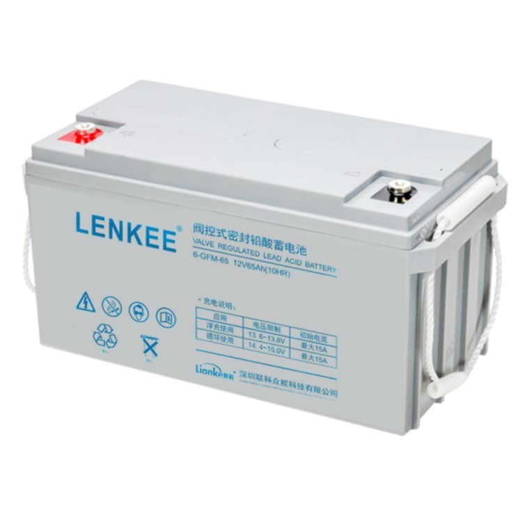 Lianke蓄电池LK12-12ET 联科12V12AH铅酸电池 消防系统 UPS配套