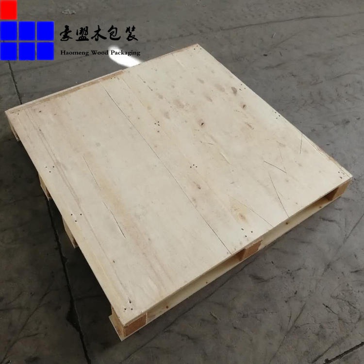 青岛批发定做一次性免熏蒸木托盘物流用木栈板