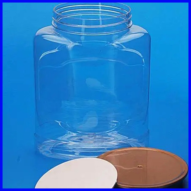 2.5L塑料食品瓶 塑料密封罐 饼干包装大号透明储物罐子 博傲塑料
