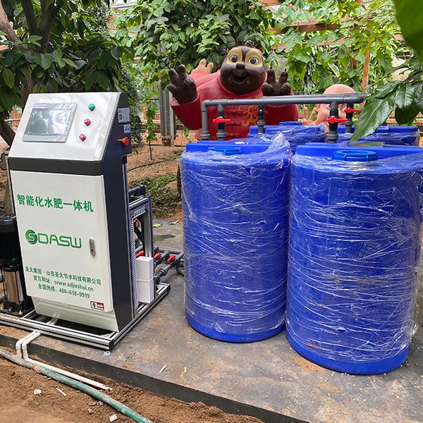 智能施肥机 现代农业灌溉施肥设备 圣大节水 灌水施肥一体化系统 水肥一体机SD-ZNX-F 远程控制 物联网系统图片