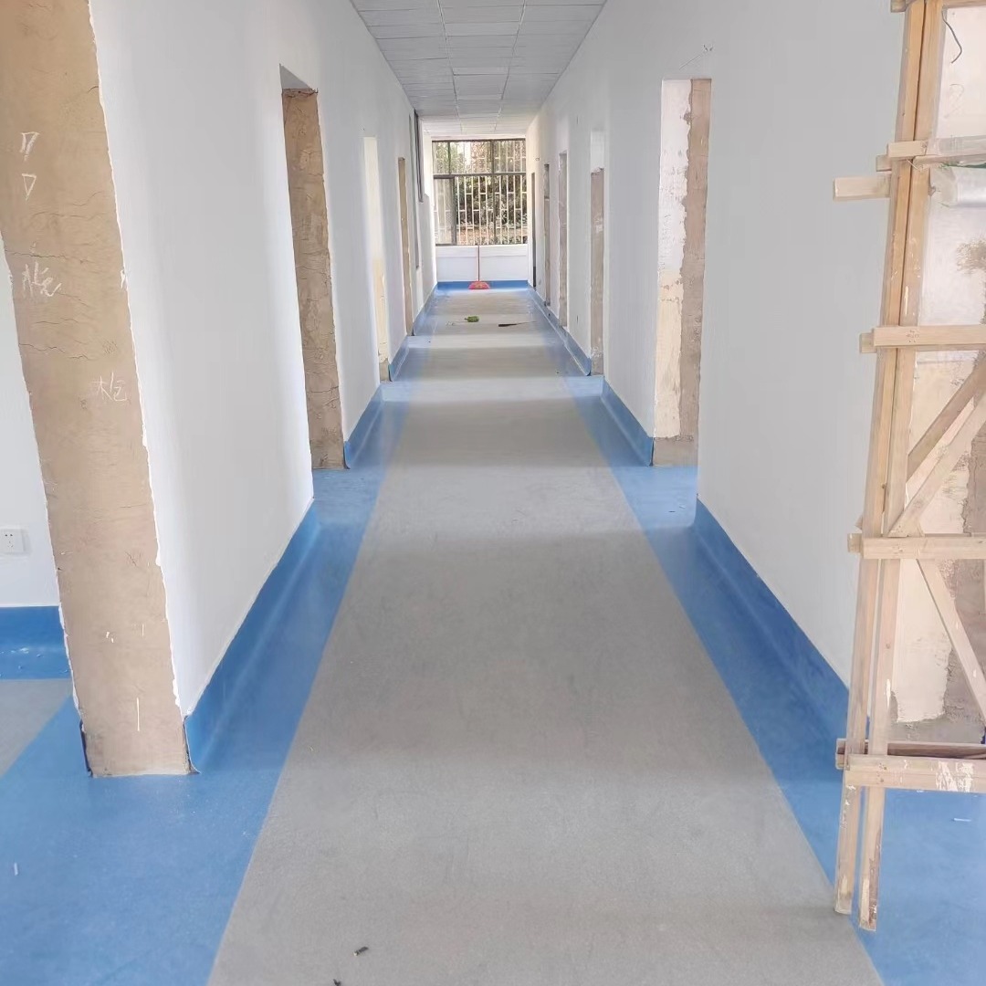 2.0mm厚同质透心pvc地板 医院用塑胶地板 办公室地胶地板 塑胶地板 同质透心卷材地板 商用地板 曼纳奇塑胶地板厂家