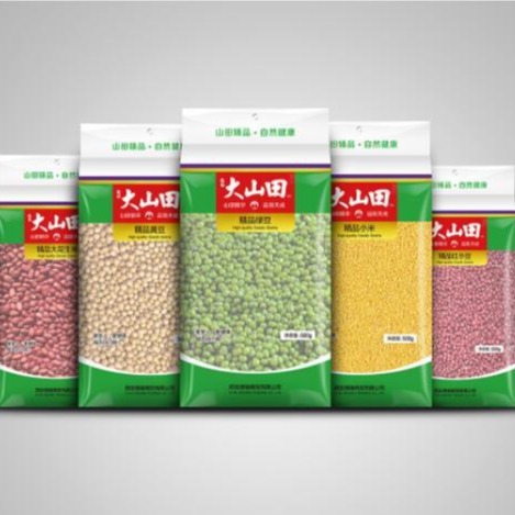 五谷杂粮包装袋  绿豆小米塑料包装袋 背部中缝三边封包装 艾尼尔厂家定制