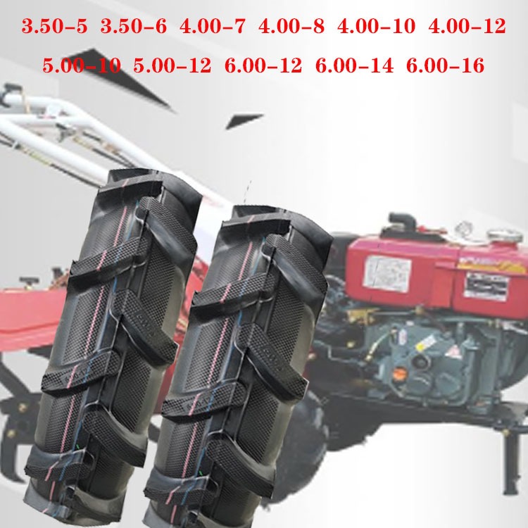 拖拉机人字轮胎600-12 14微耕机400 4.00 5.00 500 6.00-8 10 1 6.00-12普通人字