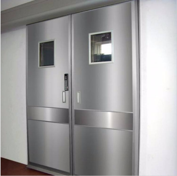 耀铭医院CT机房使用铅防护门加工各种规格电动铅门图片