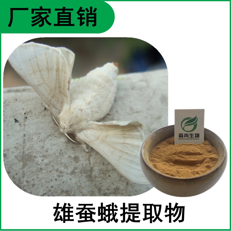 雄蚕蛾提取物 原蚕蛾浓缩粉 比例提取 多种提取 提取原料粉