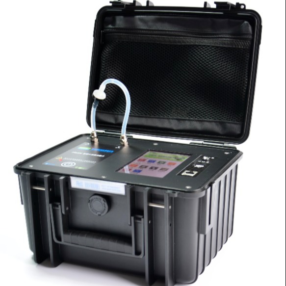 LB-FD700泵吸静电收集α能谱测氡仪采用安卓系统  全触控操作图片