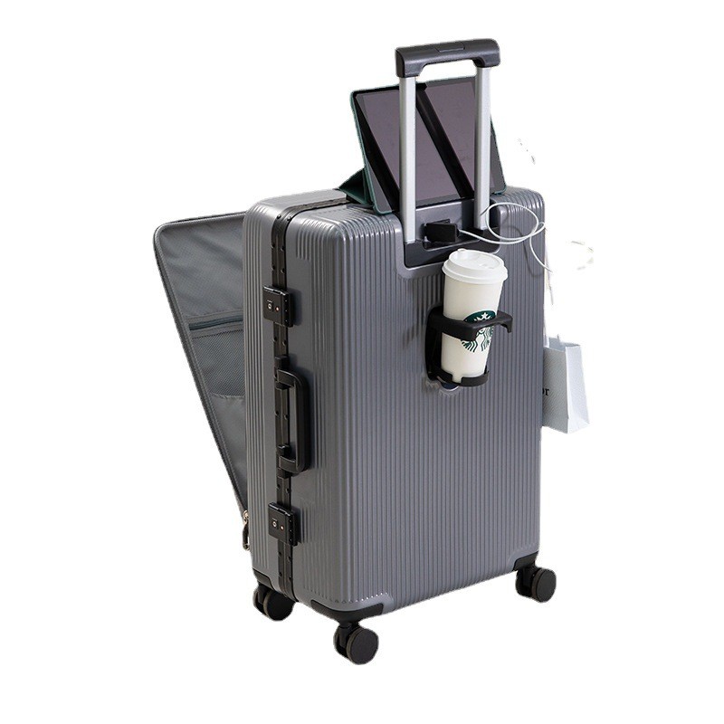耐用轻便手提24寸小型轻便箱密码旅行登机箱行李箱定制LOGO