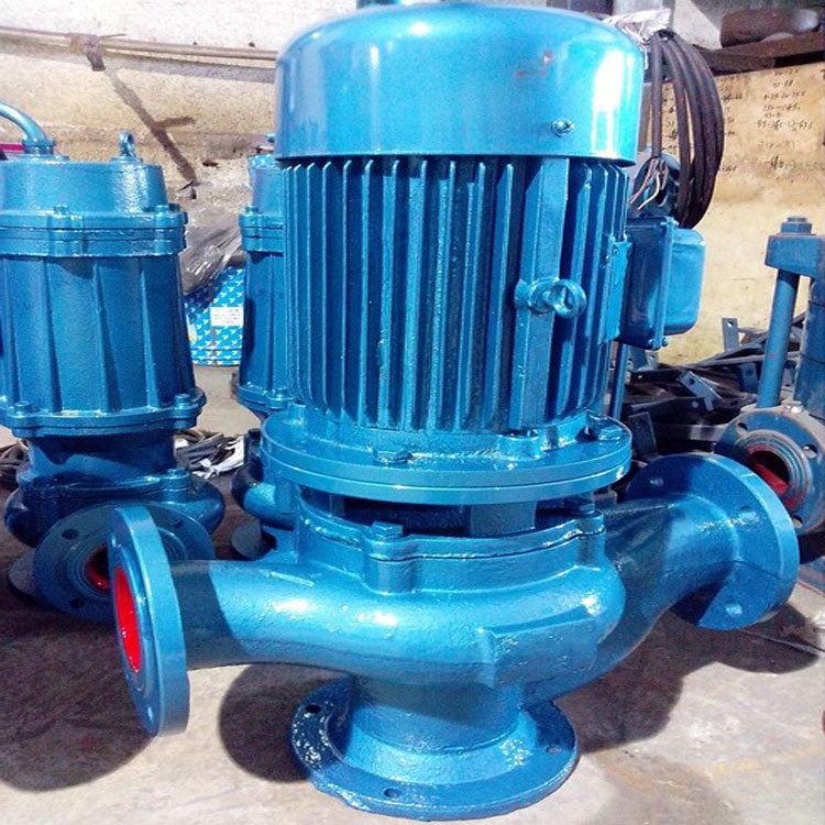 上海立式管道泵 GW250-600-25-75地下室污水泵