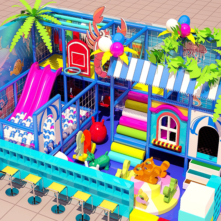 儿童乐园汉堡店娱乐设备免费设计