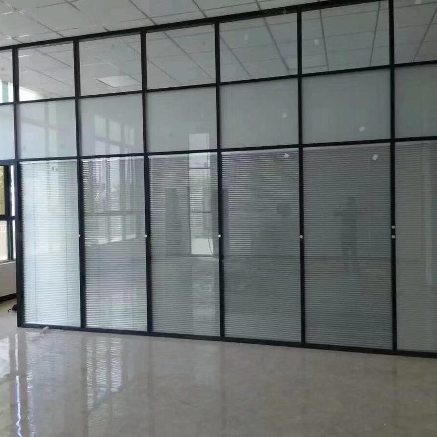 郑州办公室固定玻璃隔断,玻璃隔断安装供应商 郑州柯莱卡玻璃隔断厂家供应